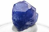 Brilliant Blue-Violet Tanzanite Crystal - Merelani Hills, Tanzania #228229-1